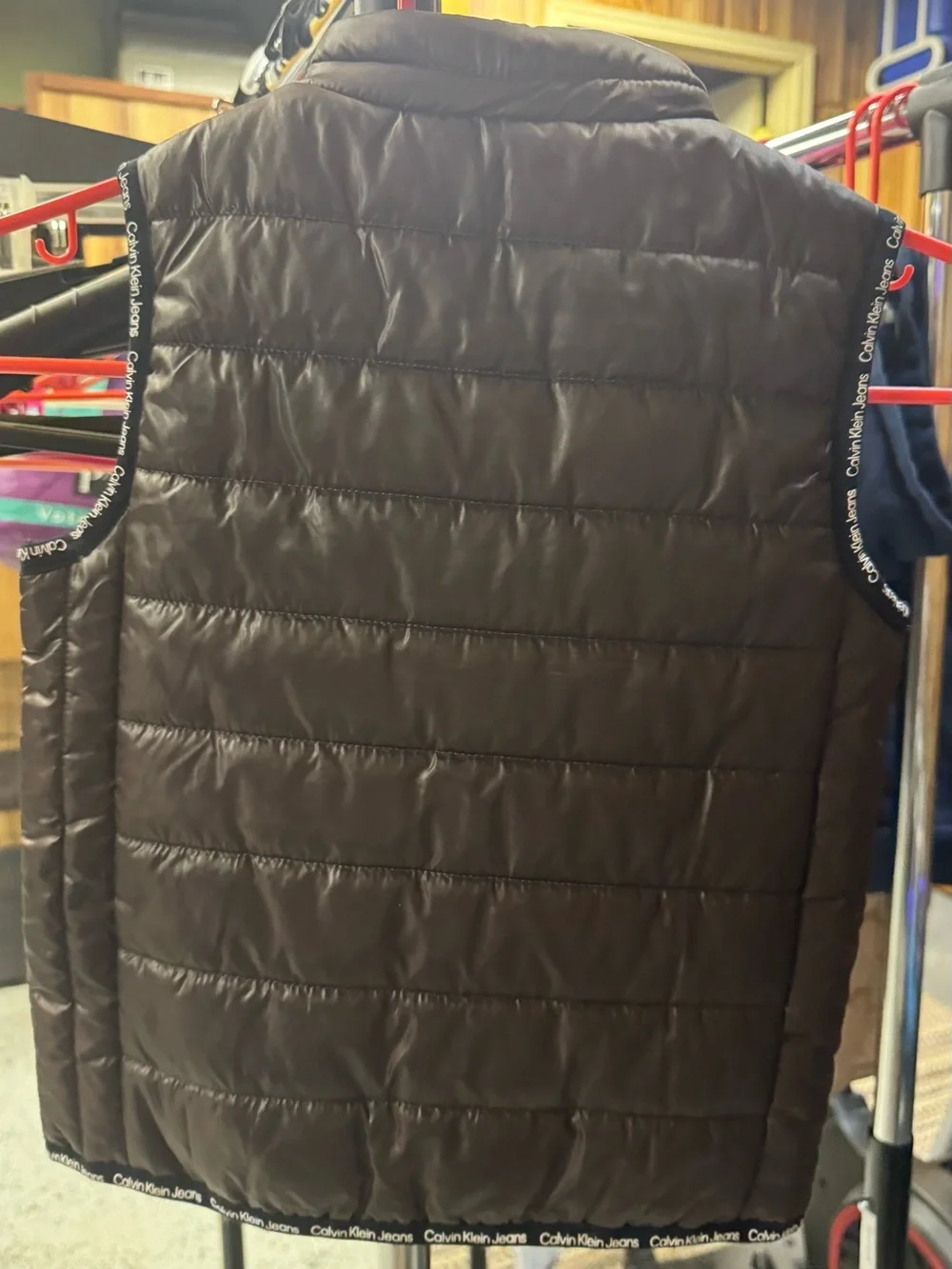 Calvin Klein Jeans sleeveless quilted
